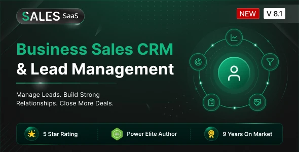 Sales SaaS v8.1 - Business Sales CRM