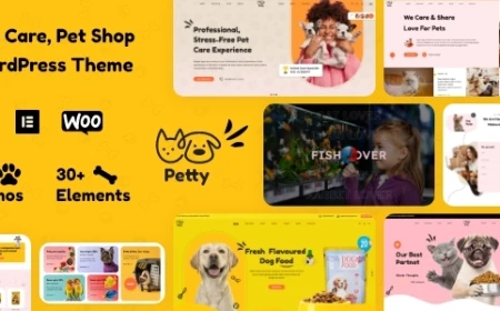 Petty v1.1.3 - Pet Care & Pet Shop WooCommerce Theme