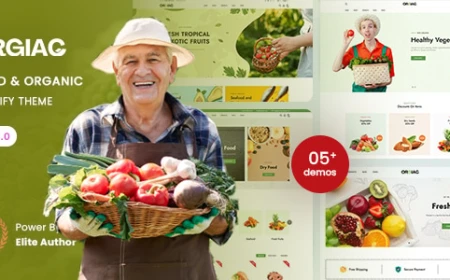 Orgiac - Food & Organic Responsive Shopify 2.0 Theme