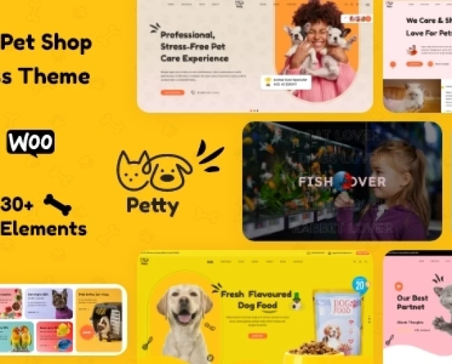 Petty v1.1.3 - Pet Care & Pet Shop WooCommerce Theme